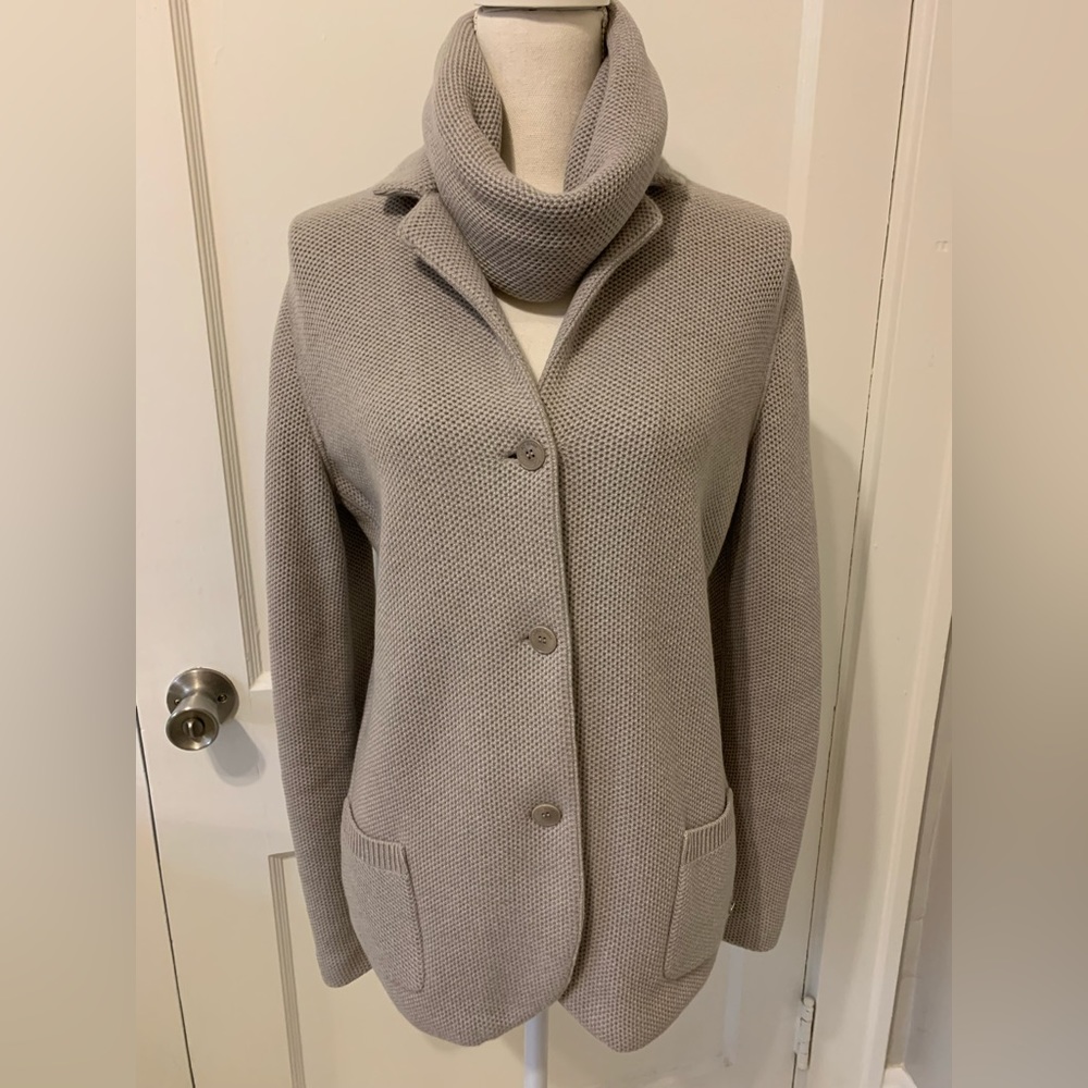 Loro Piana 2pc Baby Cashmere Sweater Scarf Set